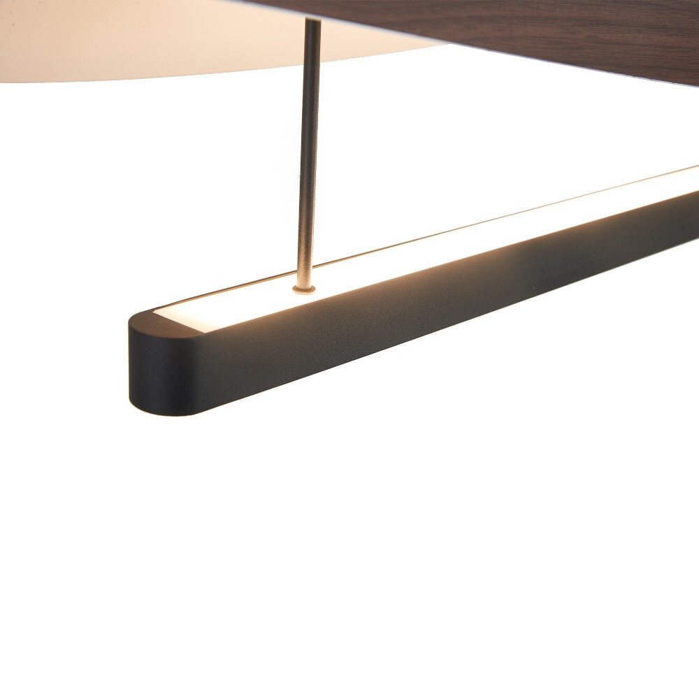 LAMPARA LED ABISAL 40W NEGRO Y MADERA 9655 MANTRA - Imagen 7