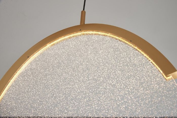 LAMPARA LED OASIS 54W ORO 4 COLGANTES 9646 MANTRA - Imagen 6
