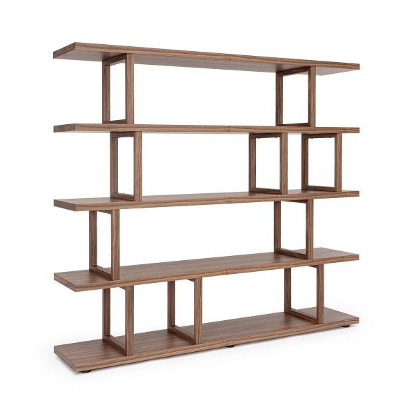 LIBRERÍA MADERA ABEDUL CONRAD 200X39X179CM