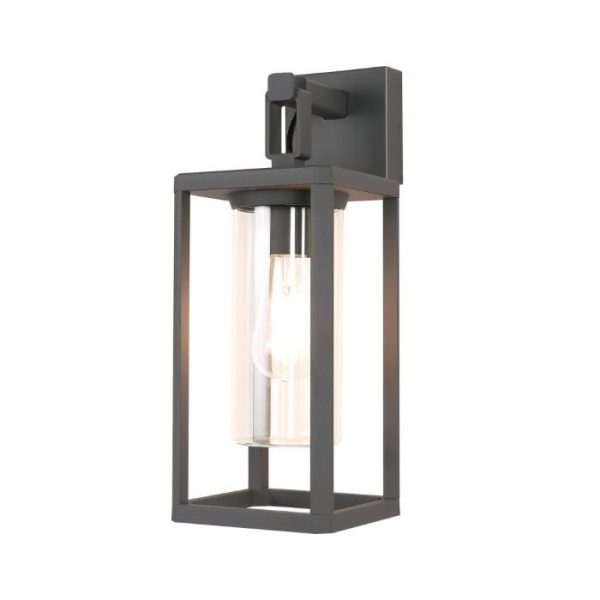 APLIQUE 1L E27 ALPS GRIS OSCURO 9113 MANTRA