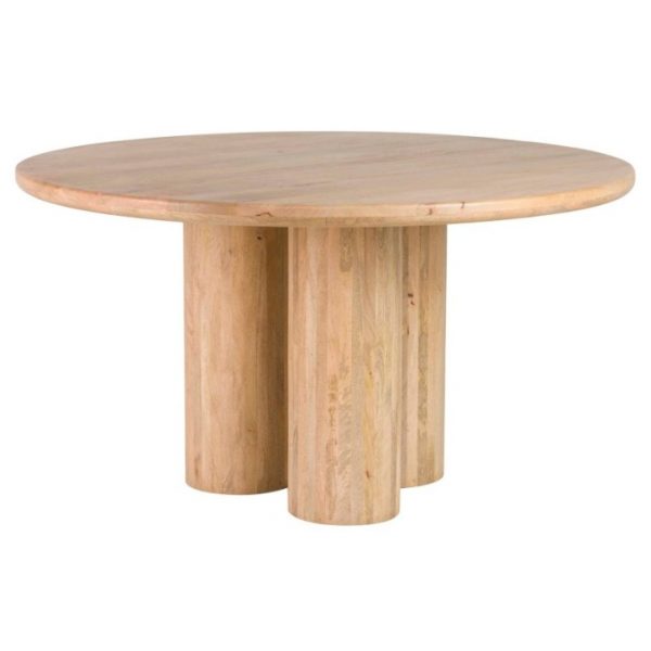 MESA COMEDOR MANGO MADERA FELO 140x140x76 CM