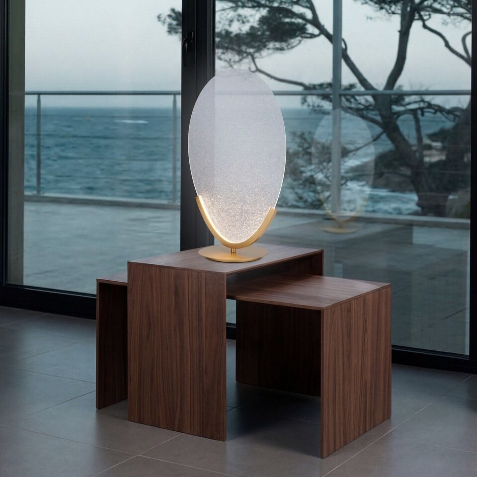 SOBREMESA LED OASIS 12W ORO PEQUEÑA 9653 MANTRA