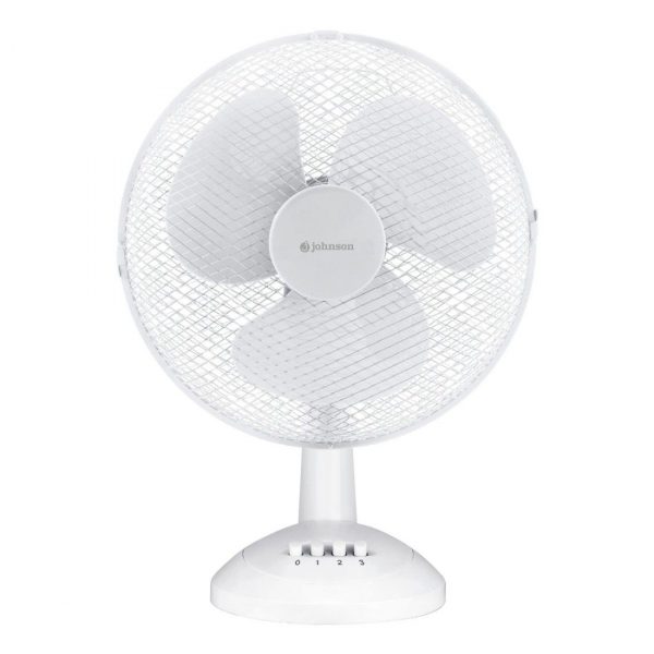 VENTILADOR SOBREMESA 12" 40W 3 VELOCIDADES OSCILANTE