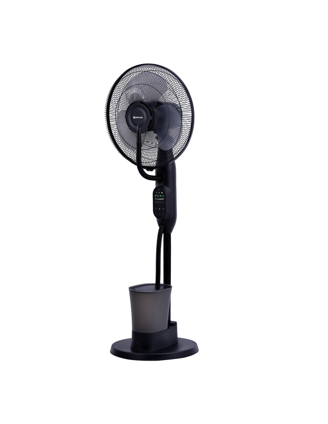 VENTILADOR NEBULIZADOR 17" 2,8L 75W DIGITAL 3 VELOCIDADES TIMER REMOTO RUEDAS - Imagen 2