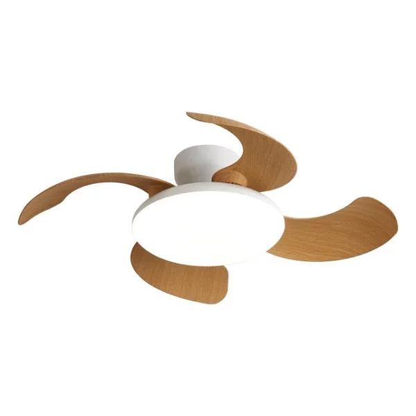 VENTILADOR RETRACTIL ALOHA II BLANCO MADERA 9515 MANTRA