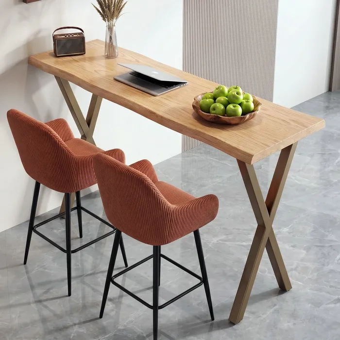 MESA ALTA DM-METAL SALÓN 110 X 60 X 106 CM