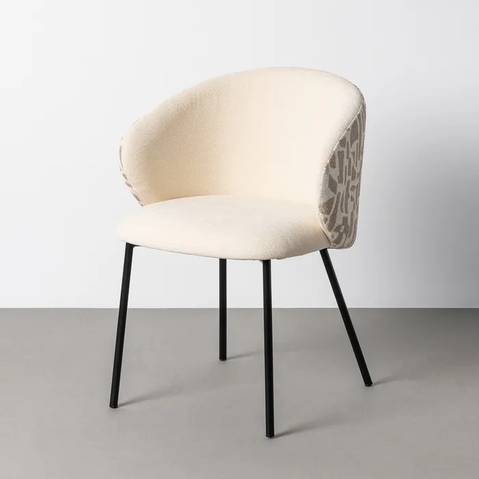 SILLA ESTAMPADO TEJIDO-METAL CONTRACT 55,50 X 57 X 76 CM - Imagen 12
