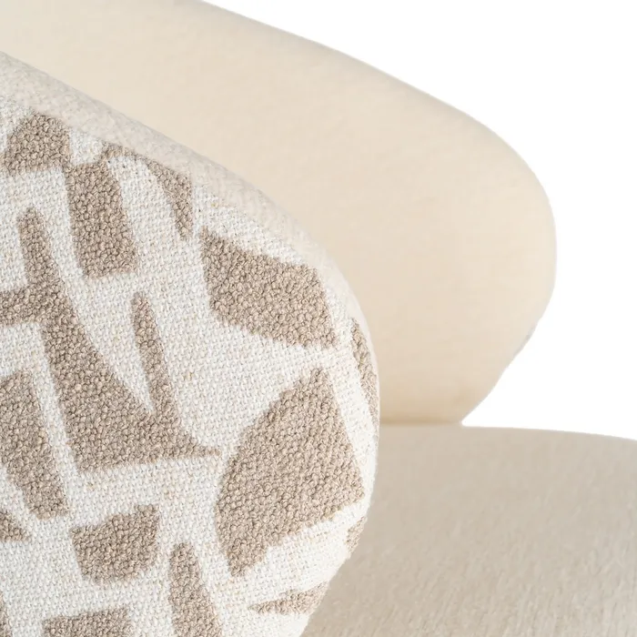 SILLA ESTAMPADO TEJIDO-METAL CONTRACT 55,50 X 57 X 76 CM - Imagen 2