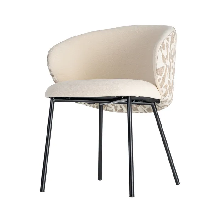 SILLA ESTAMPADO TEJIDO-METAL CONTRACT 55,50 X 57 X 76 CM - Imagen 7