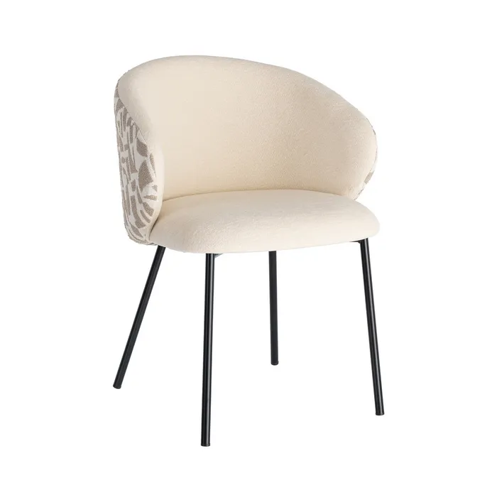 SILLA ESTAMPADO TEJIDO-METAL CONTRACT 55,50 X 57 X 76 CM - Imagen 11