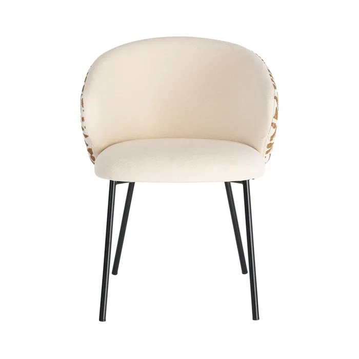 SILLA ESTAMPADO TEJIDO-METAL CONTRACT 56,50 X 56 X 74,50 CM - Imagen 8