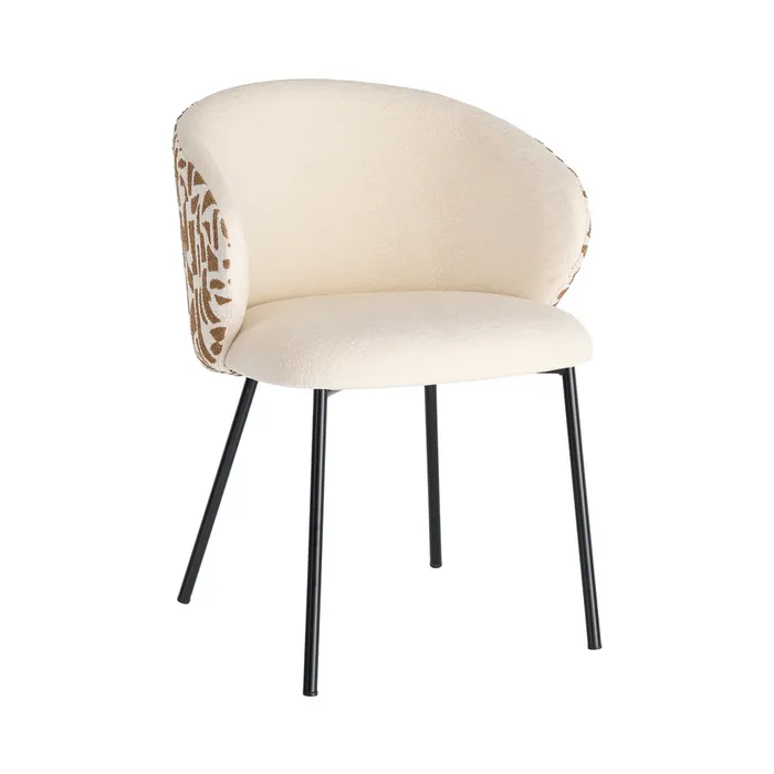 SILLA ESTAMPADO TEJIDO-METAL CONTRACT 56,50 X 56 X 74,50 CM - Imagen 11