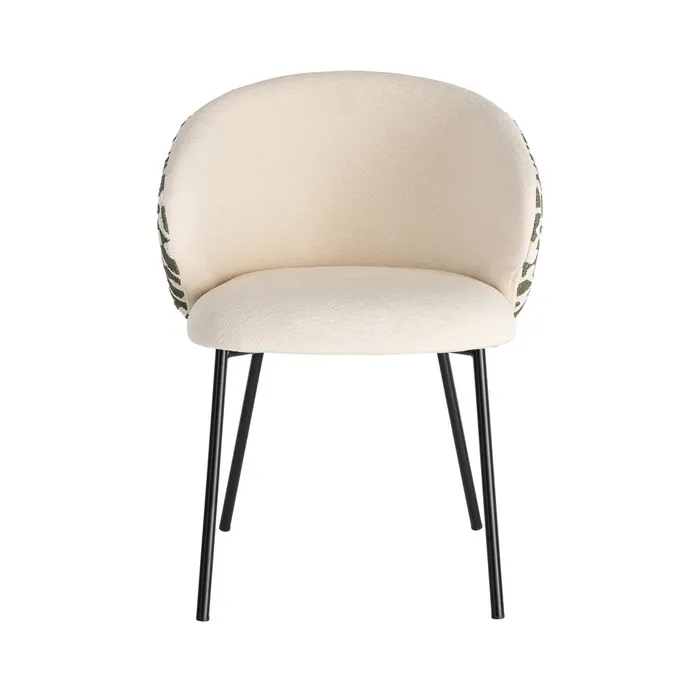 SILLA ESTAMPADO TEJIDO-METAL CONTRACT 56,50 X 56 X 74,50 CM - Imagen 8