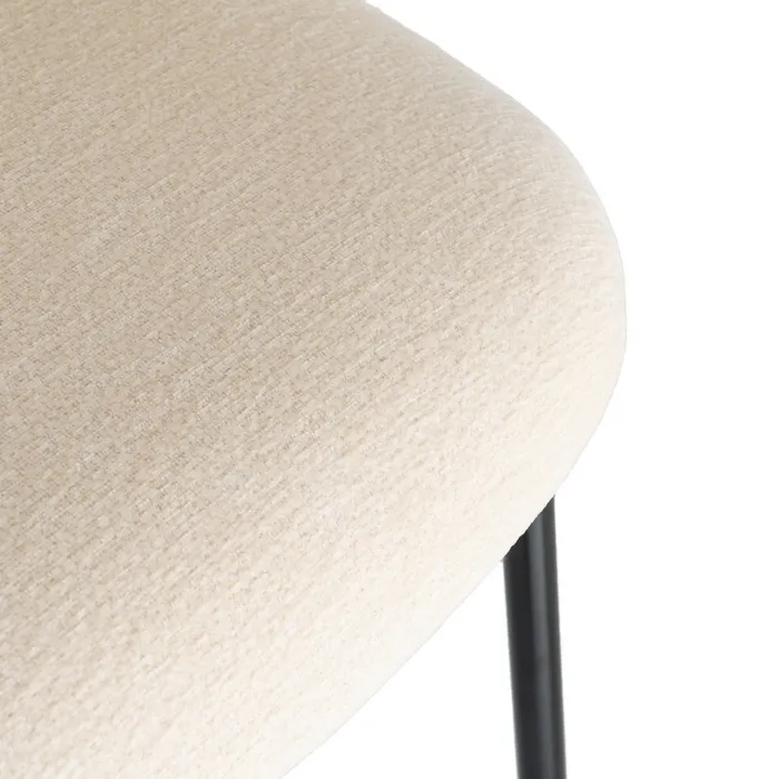 SILLA ESTAMPADO TEJIDO-METAL CONTRACT 56,50 X 56 X 74,50 CM - Imagen 9