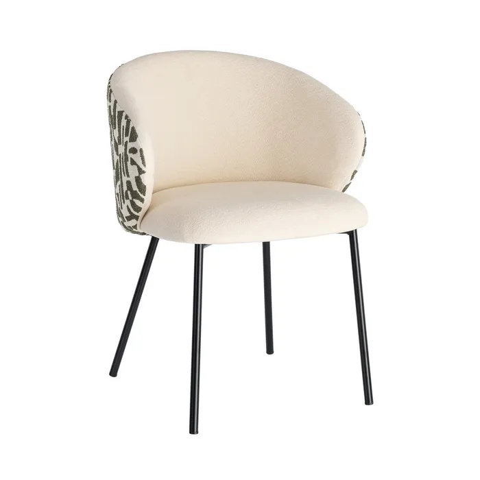 SILLA ESTAMPADO TEJIDO-METAL CONTRACT 56,50 X 56 X 74,50 CM - Imagen 11