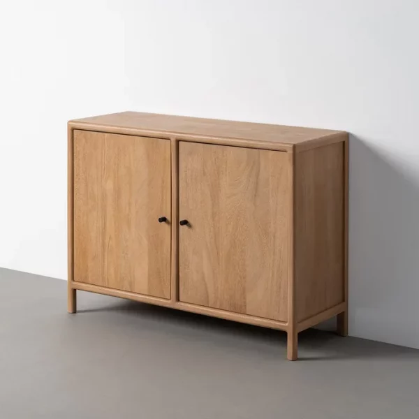 APARADOR NATURAL MADERA DE MANGO 110 X 40 X 80 CM