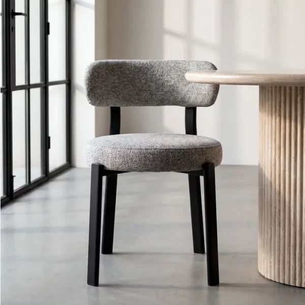 SILLA TAPIZADA METAL CONTRACT 51 X 54 X 77 CM