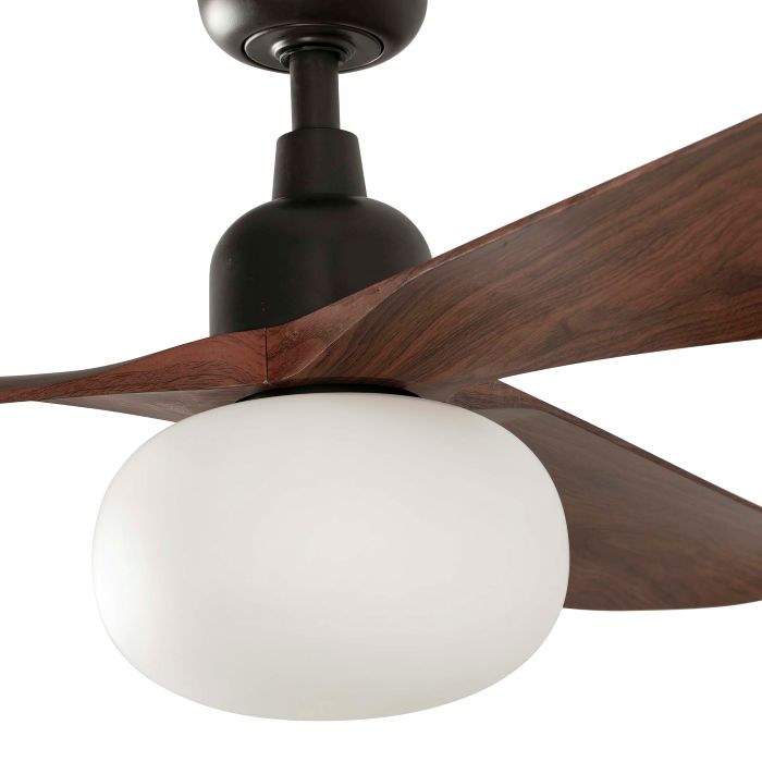 OUTWOOD Ø1500 MARRON 3P NOGAL OSC 1XE27 TUYA - Imagen 2
