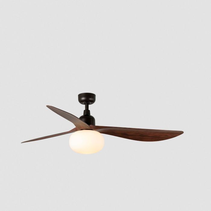 OUTWOOD Ø1500 MARRON 3P NOGAL OSC 1XE27 TUYA - Imagen 4