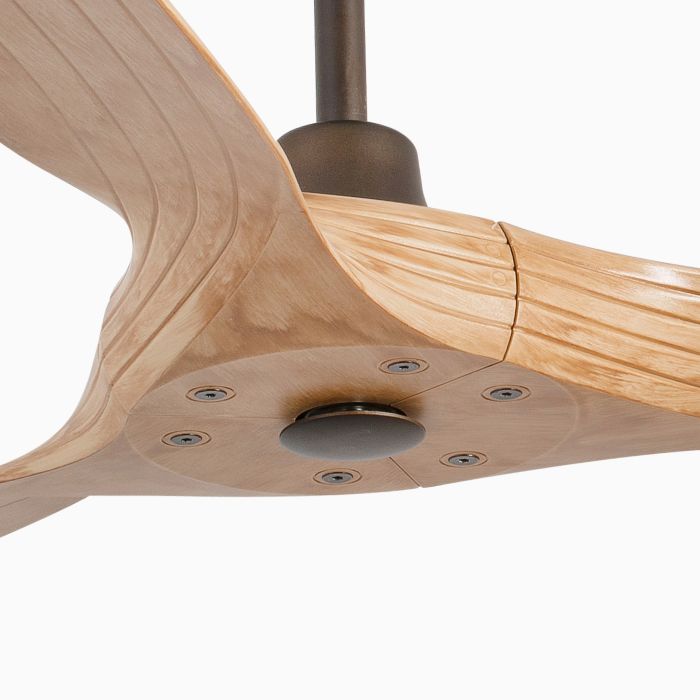 MOREA Ø1520MM MARRON 3 PALAS ARCE TUYA - Imagen 2