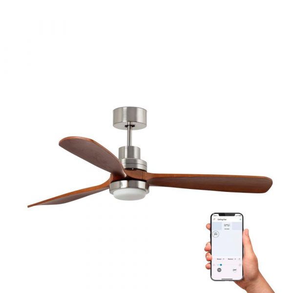 LANTAU XL Ø1680 DC NIQ MAT 3P NOGAL LED 15W TUYA