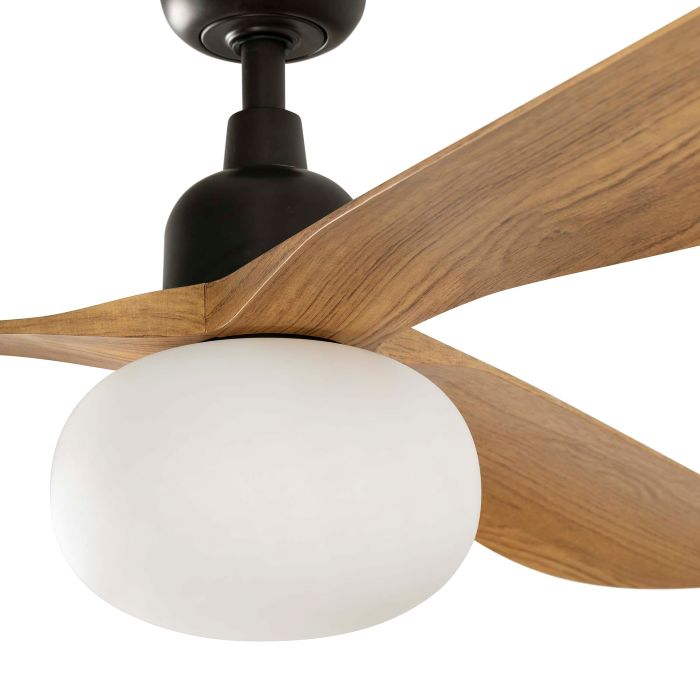 OUTWOOD Ø1500 MARRON 3P ROBLE 1XE27 TUYA - Imagen 2