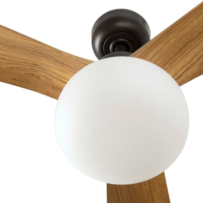 OUTWOOD Ø1500 MARRON 3P ROBLE 1XE27 TUYA - Imagen 3