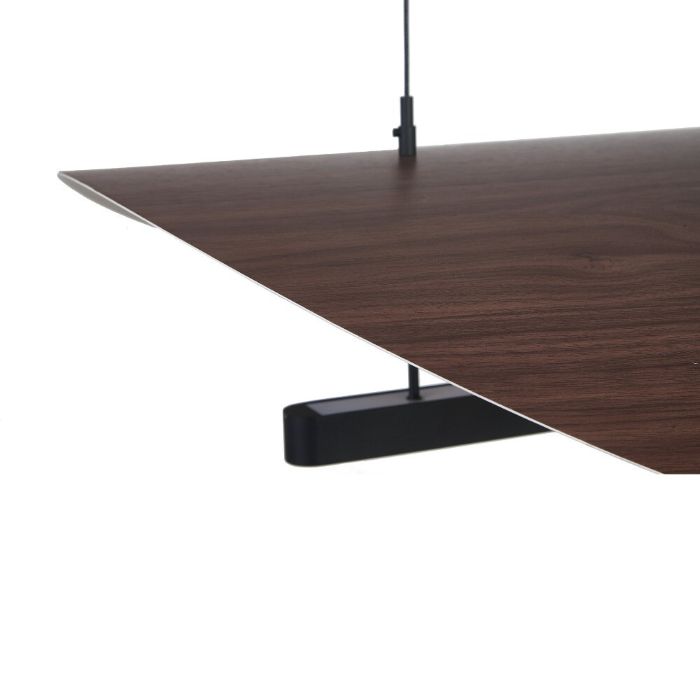LAMPARA LED ABISAL 40W NEGRO Y MADERA 9656 MANTRA - Imagen 4