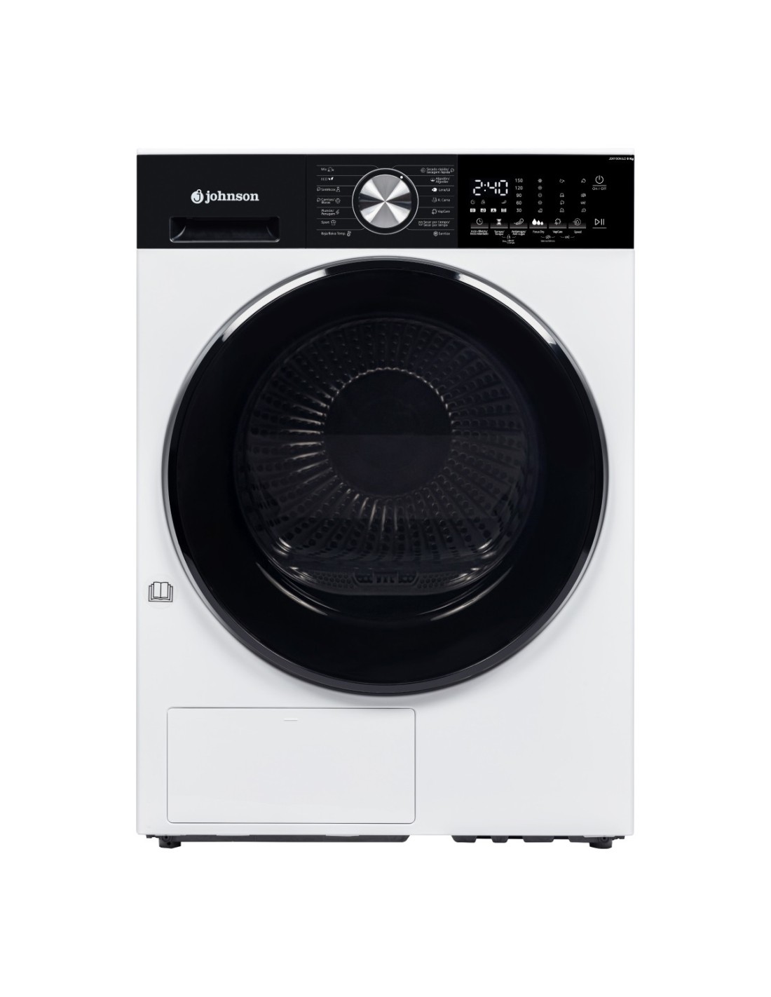 SECADORA JOHNSON 9KG B BOMBA DE CALOR JDRY90NILO
