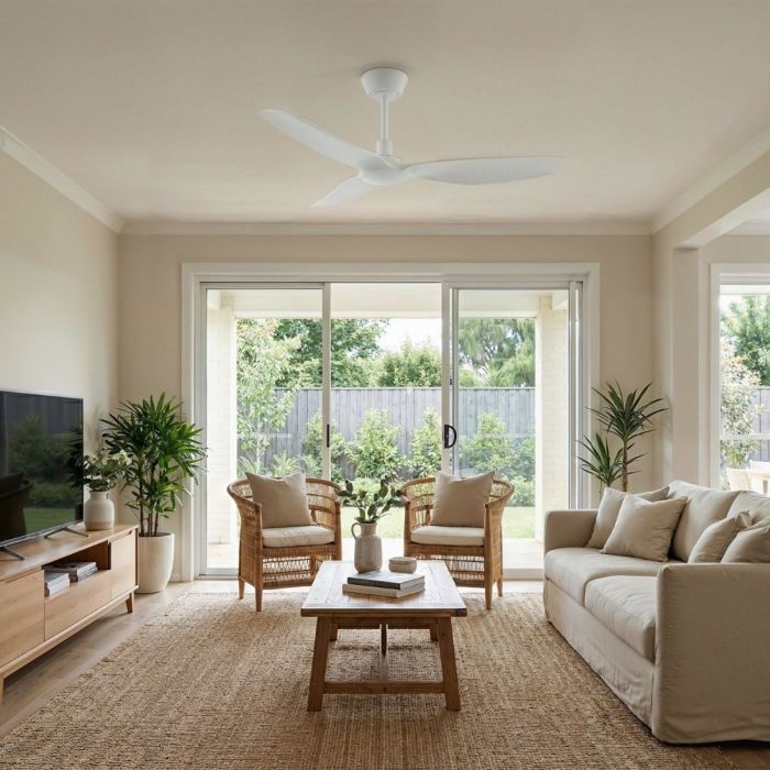 SULION IVY NEO S VENTILADOR BLANCO SIN LUZ IP44