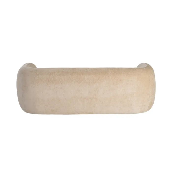 SOFÁ 3 PLAZAS BEIGE TEJIDO 226 X 94 X 73 CM - Imagen 11