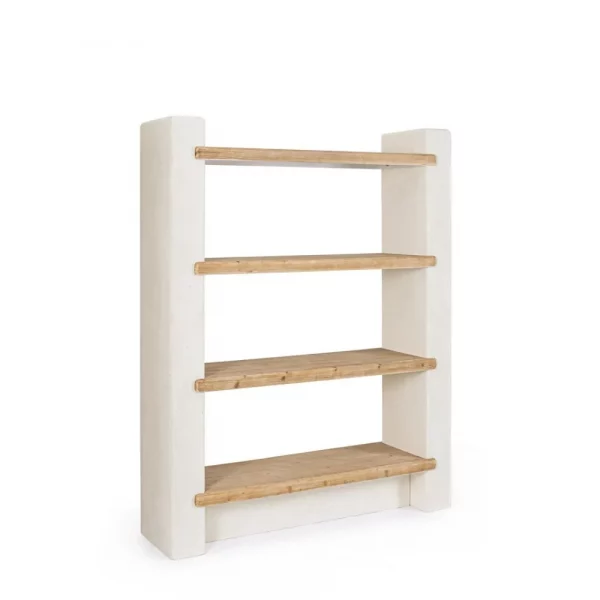 LIBRERÍA 4 ESTANTES ALBIN 140X40X180CM