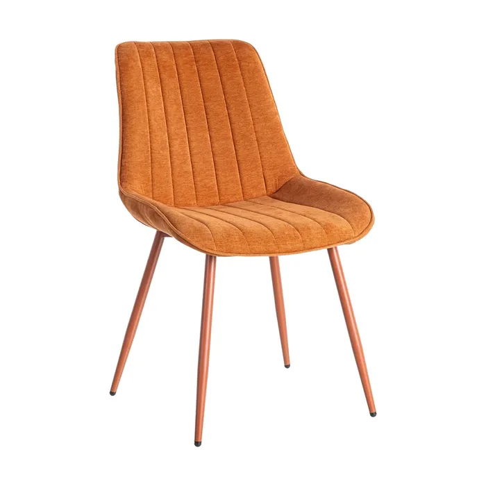 SILLA TEJA TEJIDO-METAL CONTRACT 50 X 60 X 85 CM - Imagen 2