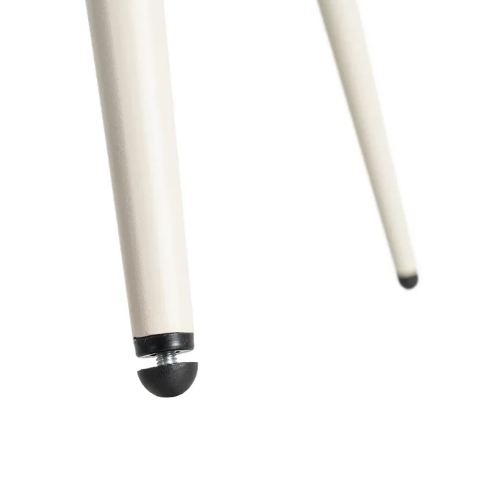 SILLA BEIGE TEJIDO-METAL CONTRACT 50 X 60 X 85 CM - Imagen 10