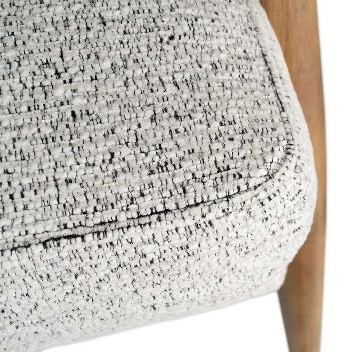SILLÓN JASPEADO BLANCO-GRIS 72 X 86,50 X 86 CM - Imagen 7