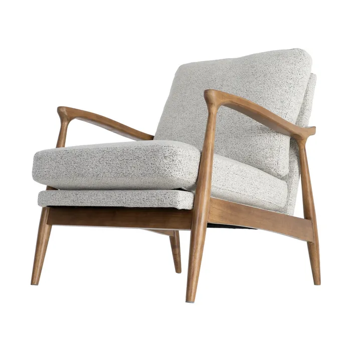 SILLÓN JASPEADO BLANCO-GRIS 72 X 86,50 X 86 CM - Imagen 8