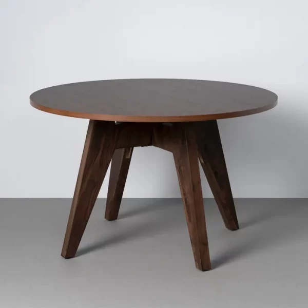 MESA COMEDOR REDONDA MDF 120 X 120 X 75 CM