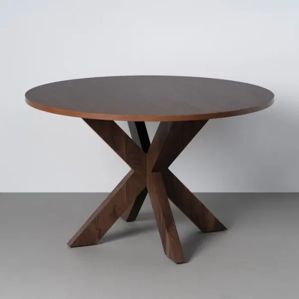 MESA COMEDOR REDONDA MDF 120 X 120 X 75 CM