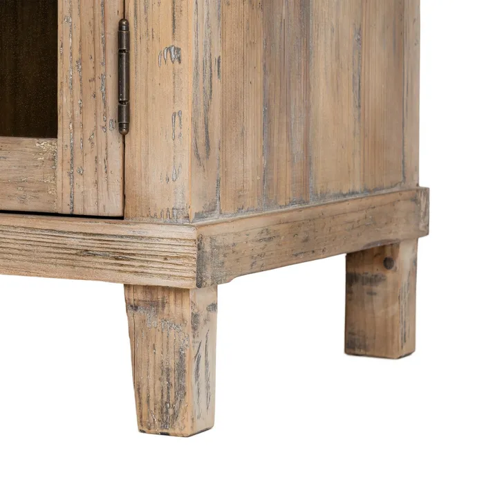 MUEBLE RECIBIDOR MADERA DE PINO SALÓN 110 X 42 X 88 CM - Imagen 8