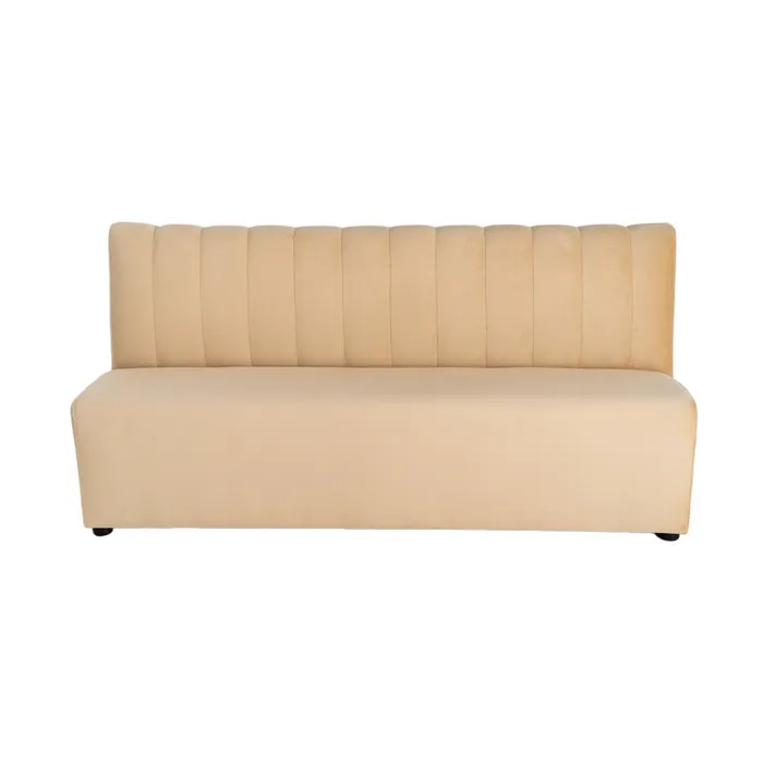 BANCO HOSTELERÍA BEIGE TEJIDO 180 X 60 X 90 CM - Imagen 3