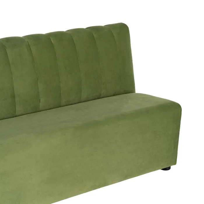 BANCO HOSTELERÍA VERDE TEJIDO 120 X 60 X 90 CM - Imagen 4