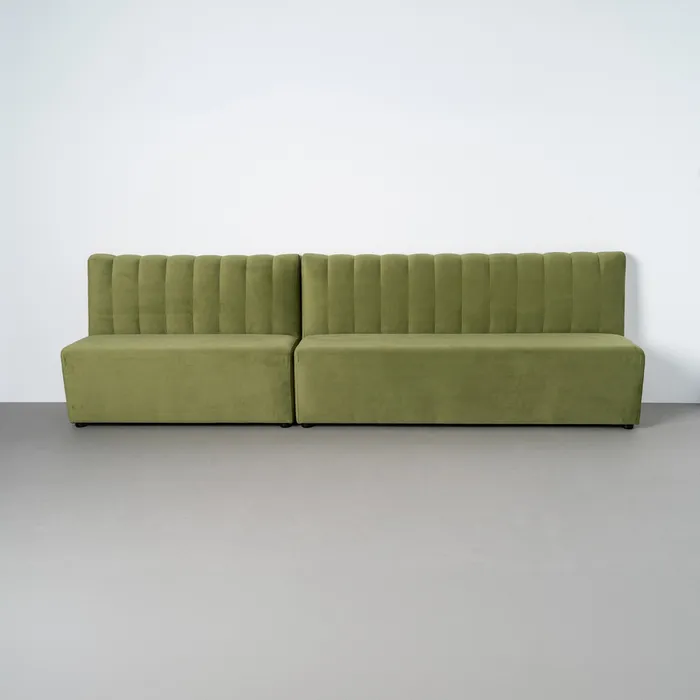 BANCO HOSTELERÍA VERDE TEJIDO 120 X 60 X 90 CM - Imagen 7