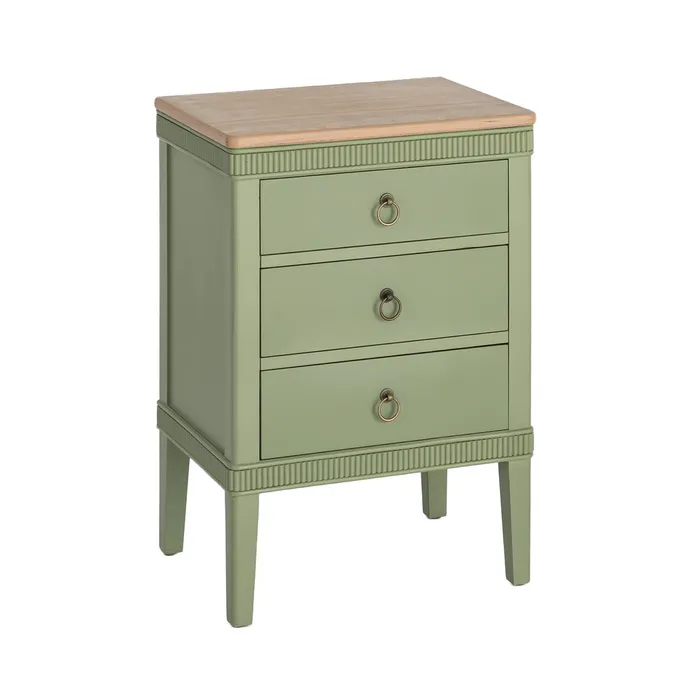 MESITA NATURAL-VERDE MADERA 50 X 38 X 72 CM - Imagen 8