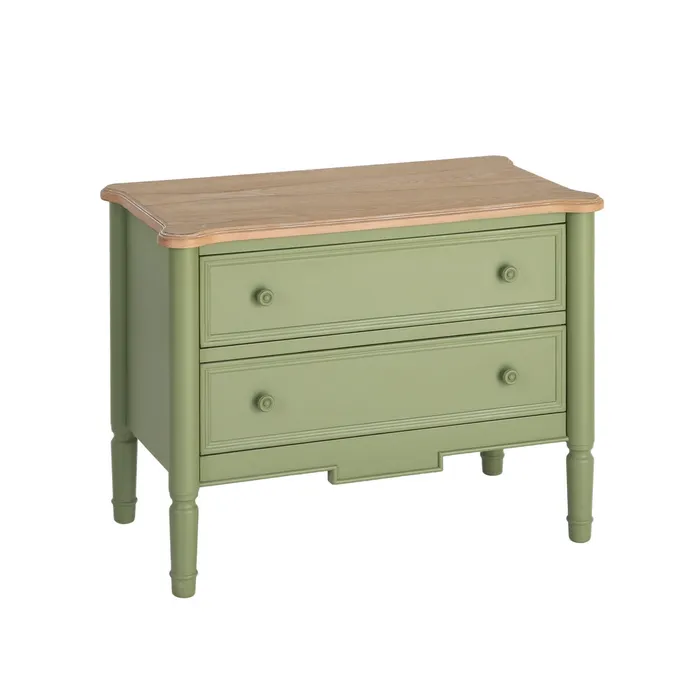 MUEBLE AUXILIAR NATURAL-VERDE MADERA 80 X 45 X 60 CM - Imagen 8