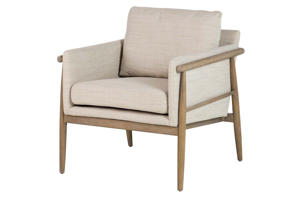SILLON MADERA FRESNO BEIGE 77x74x72 CM - Imagen 9