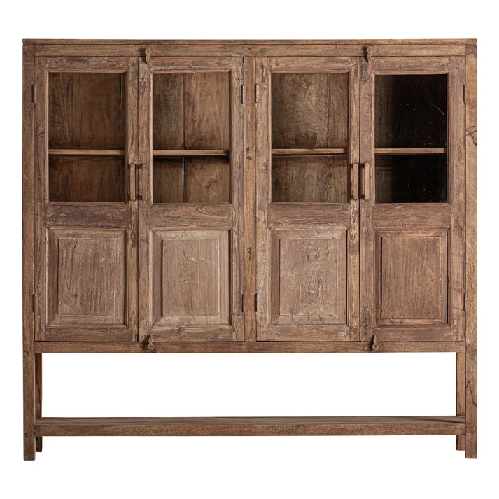VITRINA RUBLAND MADERA MANGO 195X45X180CM