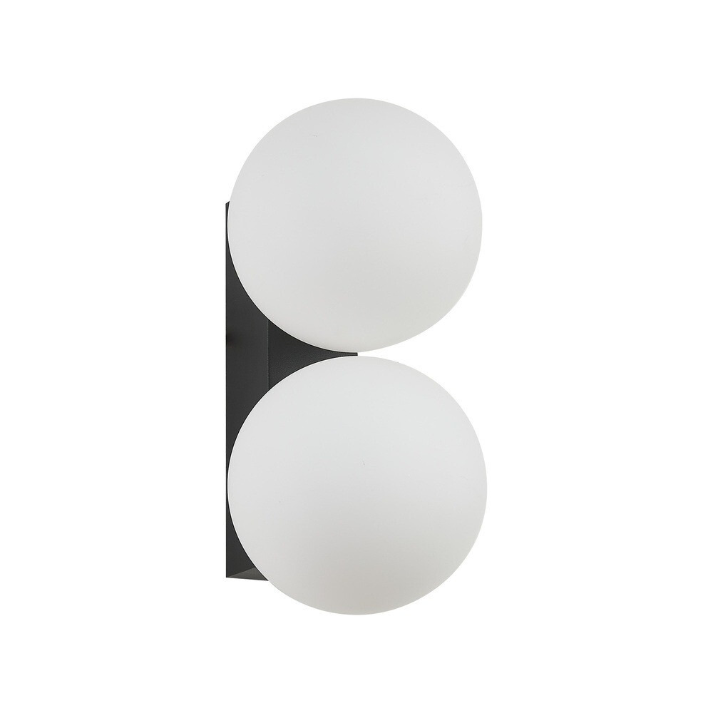 APLIQUE EXTERIOR INTERLAKEN 2*G9 NEGRO 9611 MANTRA - Imagen 2
