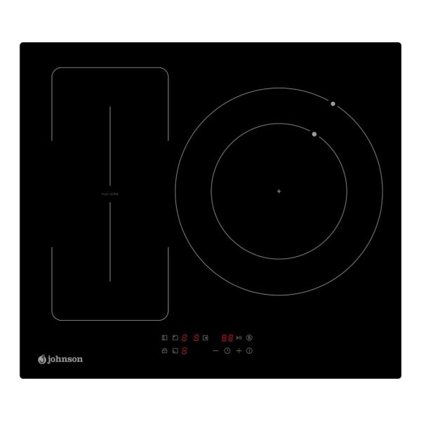 PLACA INDUCCION FLEXIBLE JOHNSON 60CM 3 ZONAS JINDU3Z32FLEX
