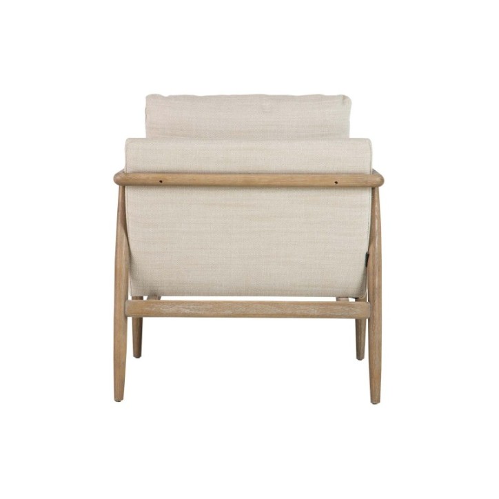 SILLON MADERA FRESNO BEIGE 77x74x72 CM - Imagen 4