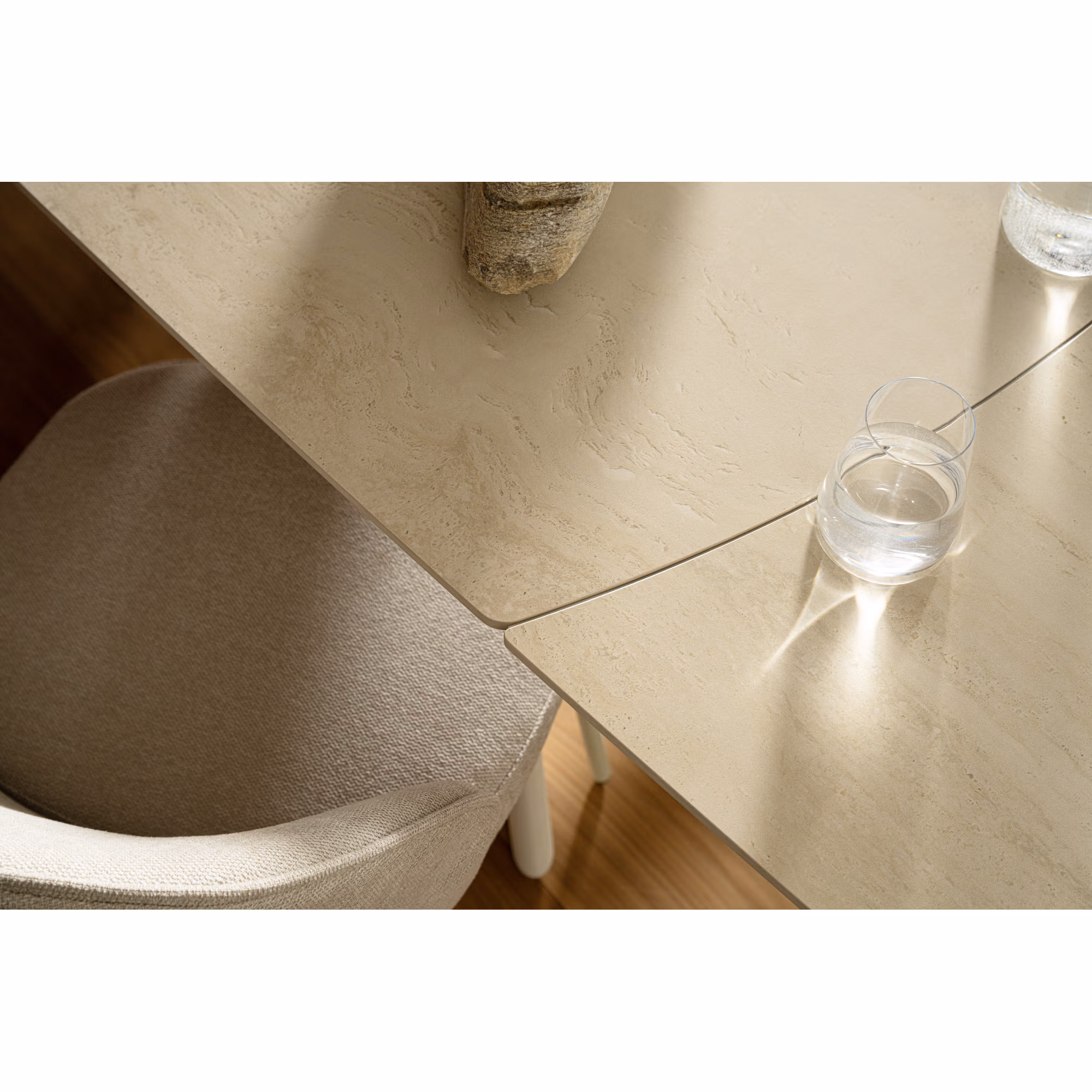 MESA EXTENSIBLE JOAKIM 160-240X90 IVORY - Imagen 6